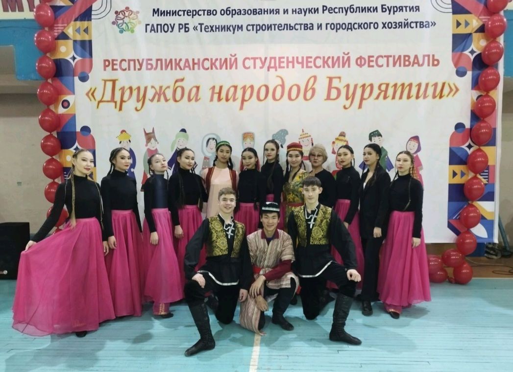 Победа хореографического колледжа на Республиканском студенческом фестивале 